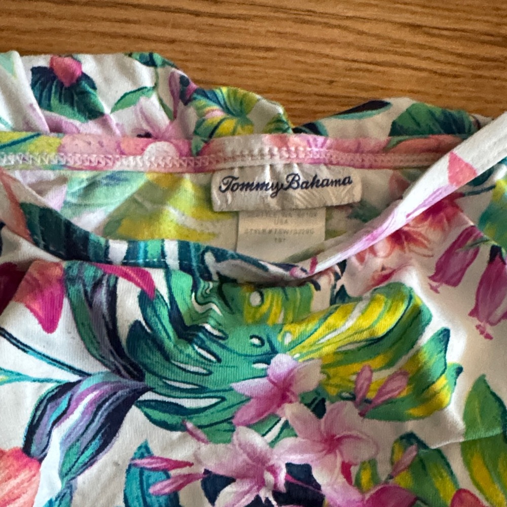 Tommy Bahama Floral Off-Shoulder Dress - Picture 3 of 3
